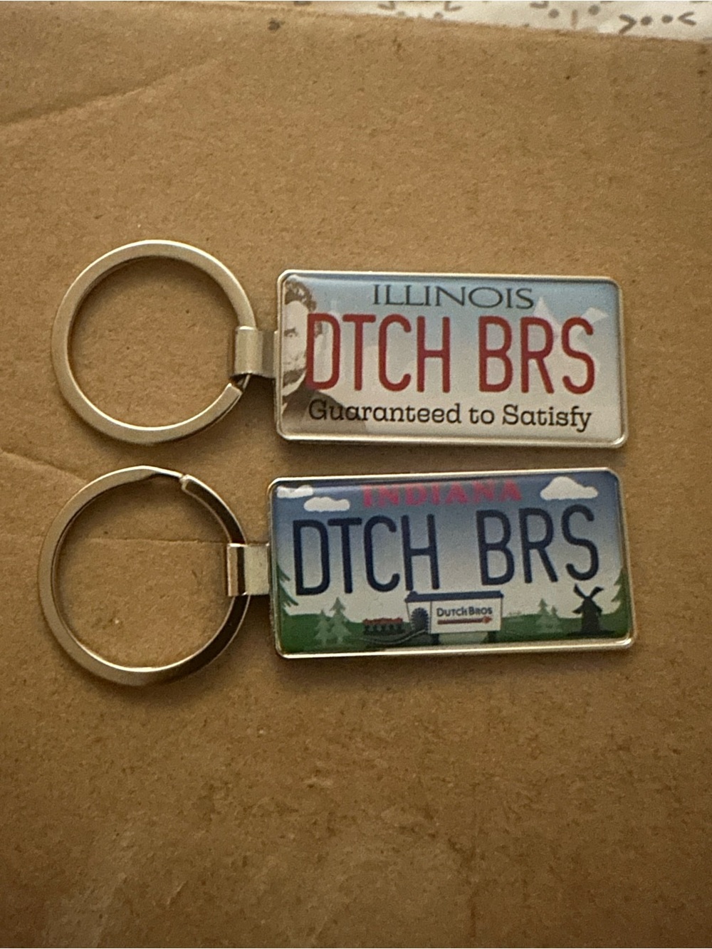 Dutch Bros Illinois & Indiana Grand Opening Keychain | NEW